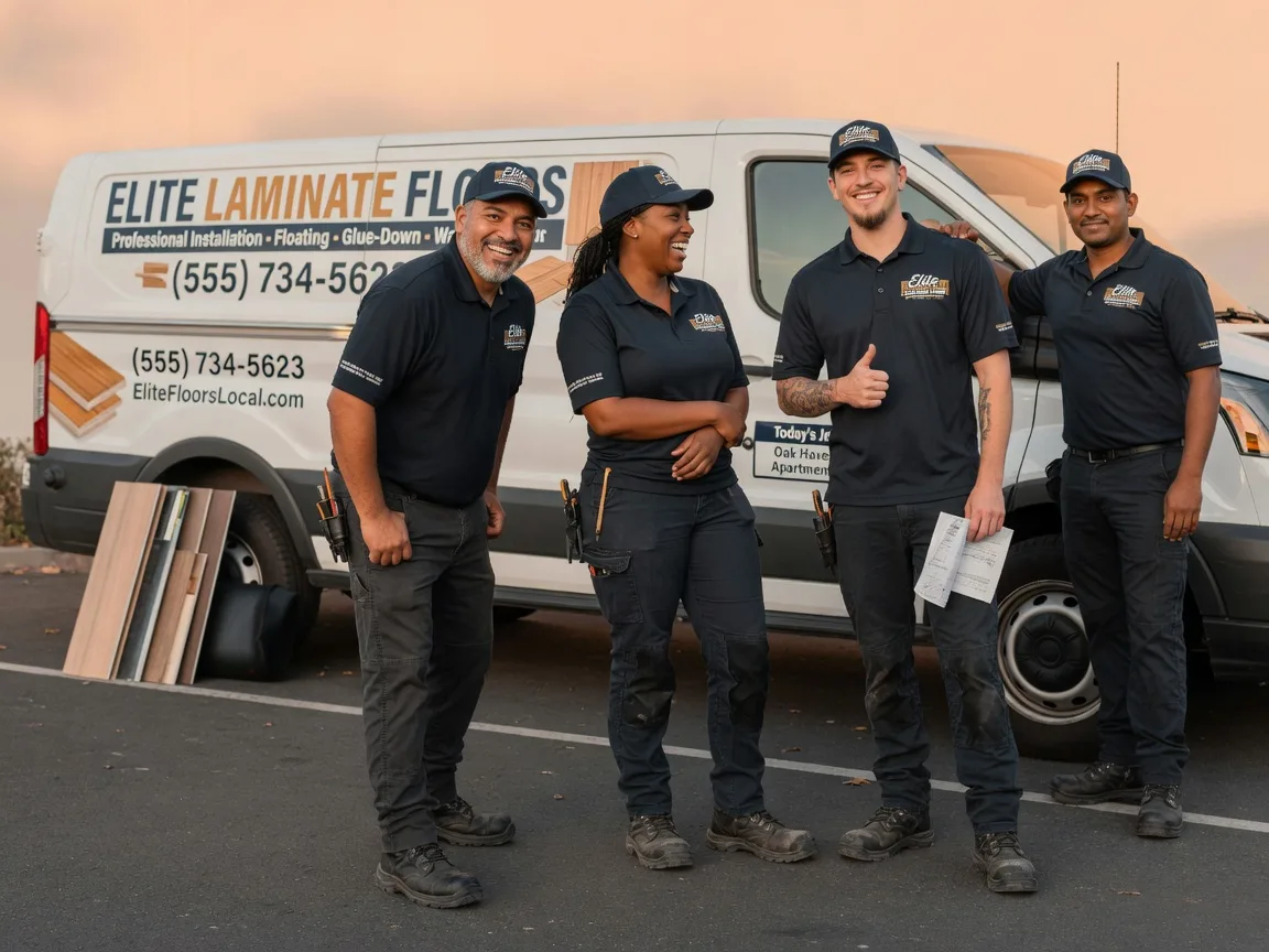Laminate flooring installation company in Elnora, IN